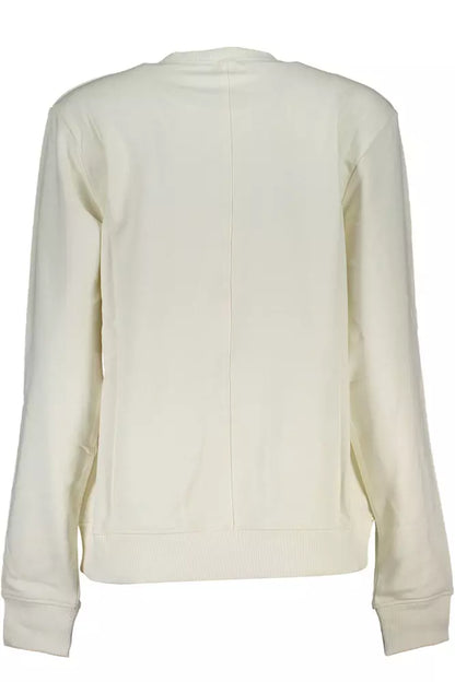 North Sails White Cotton Women Sweater