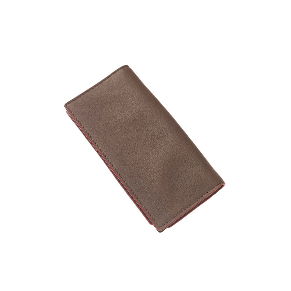 Cerruti 1881 Brown Calf Leather Men Wallet