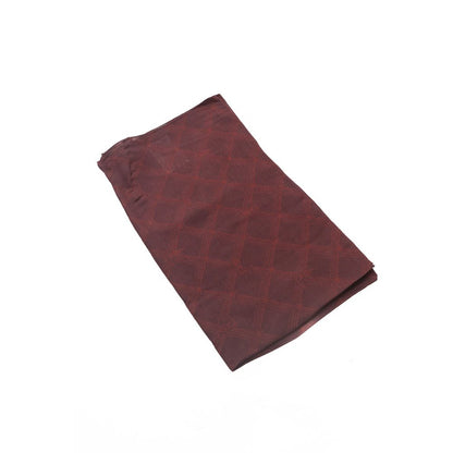 Trussardi Burgundy Viscose Mens Scarf