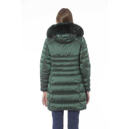 Baldinini Trend Green Polyester Women Jacket