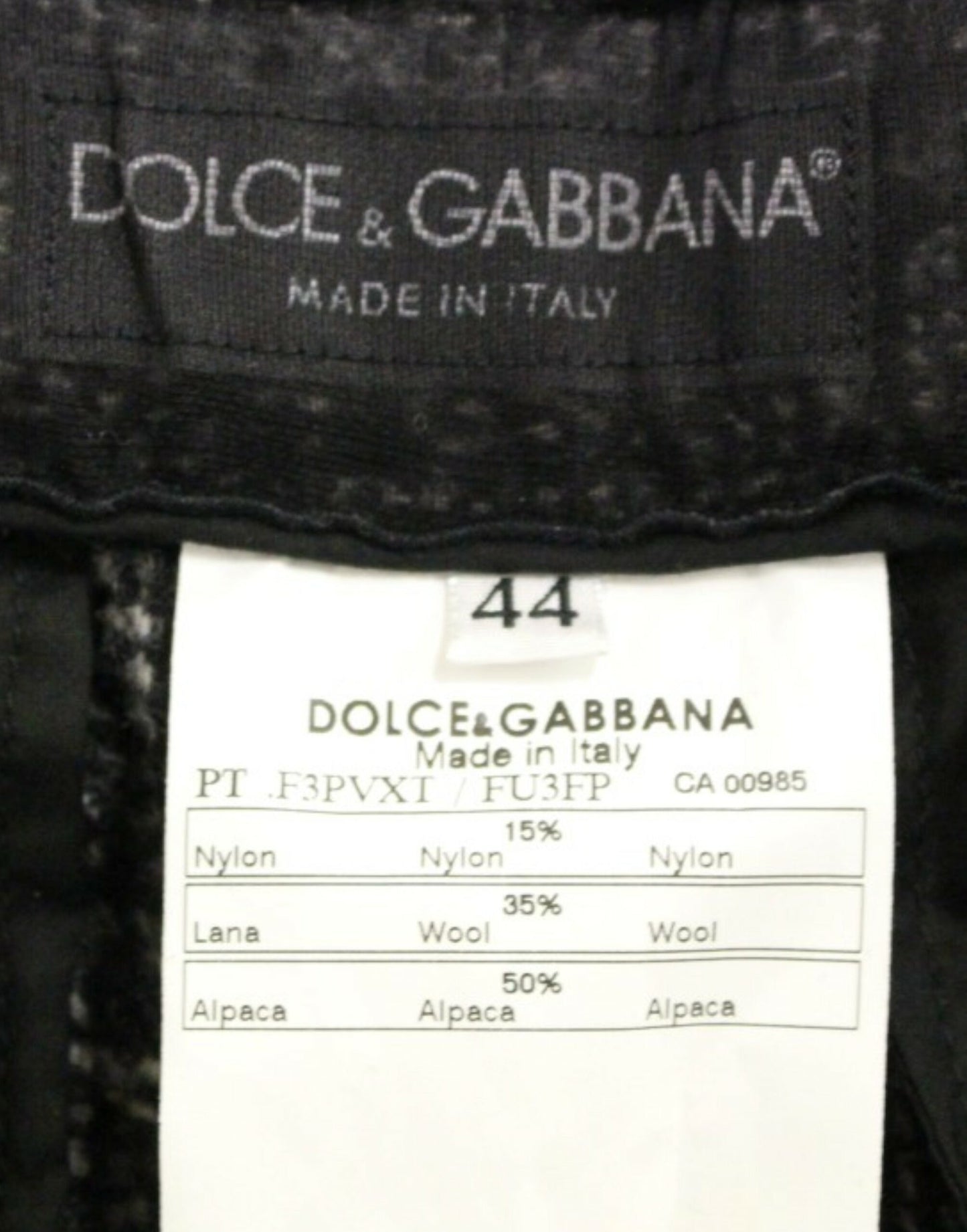 Dolce & Gabbana Elegant Gray Alpaca Blend Shorts