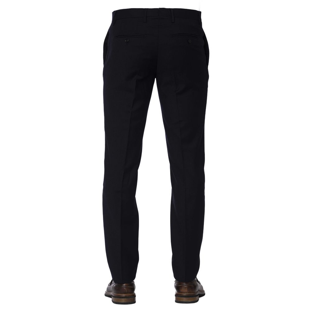 Trussardi Blue Wool Men Pants