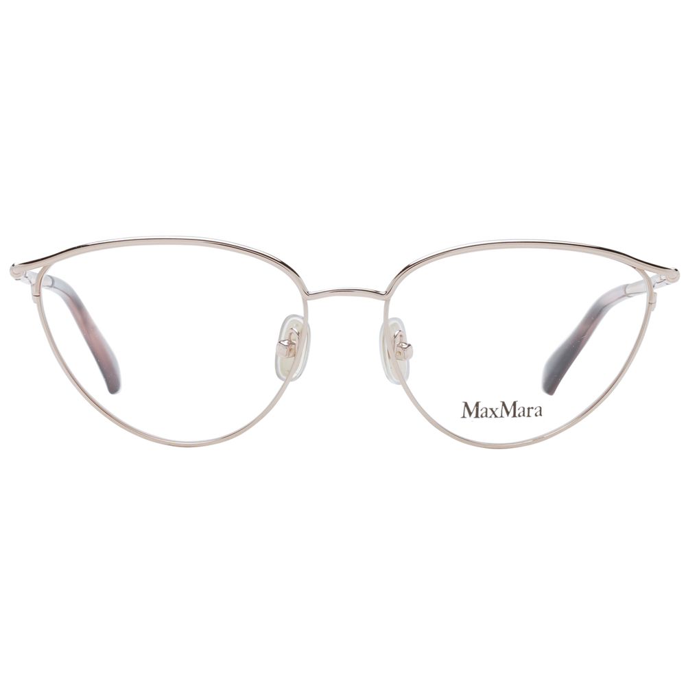 Max Mara Rose Gold Women Optical Frames