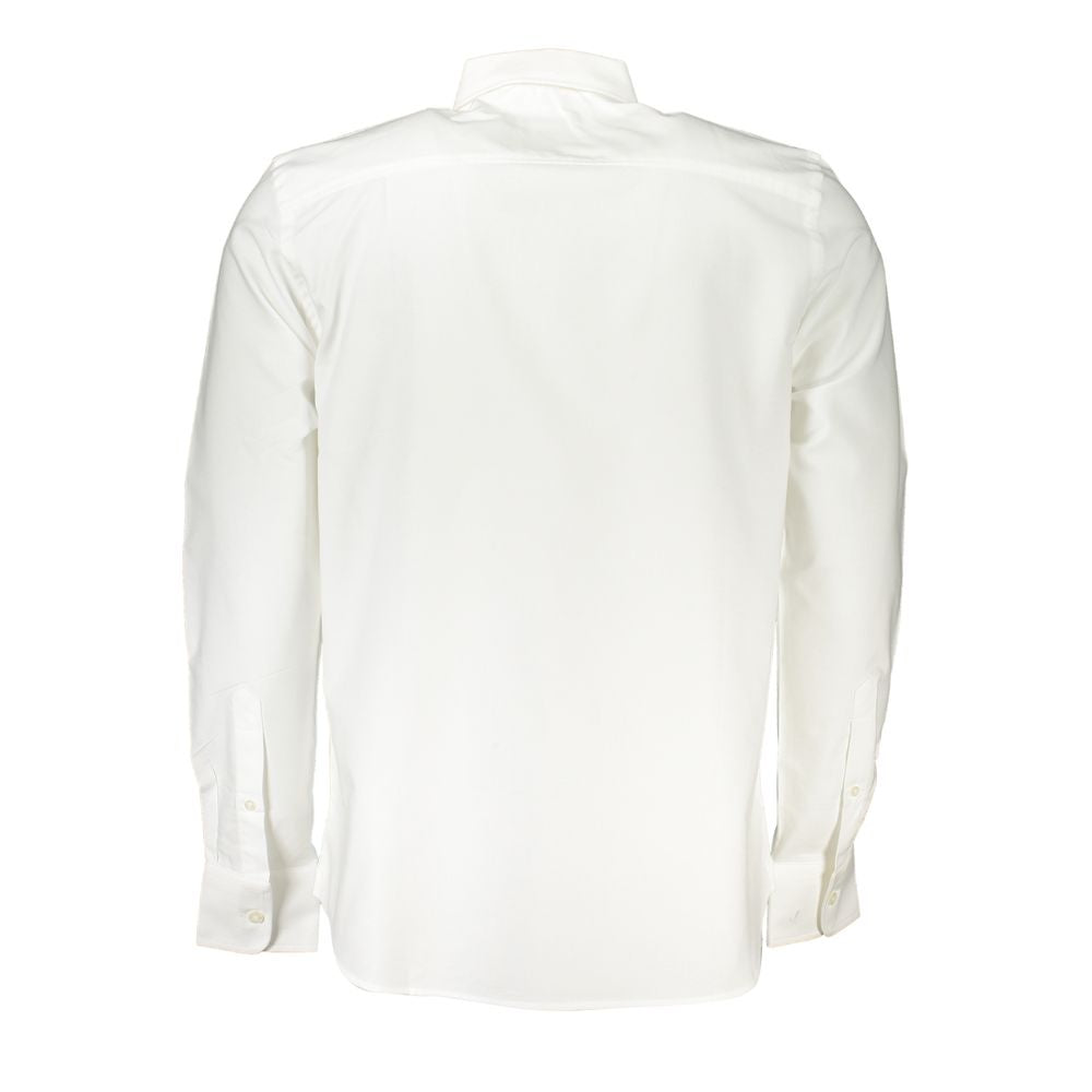 North Sails White Cotton Men Shirt