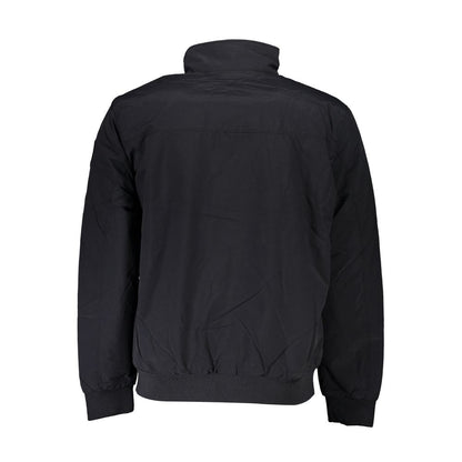 Napapijri Sleek Long-Sleeve Zip Jacket in Black