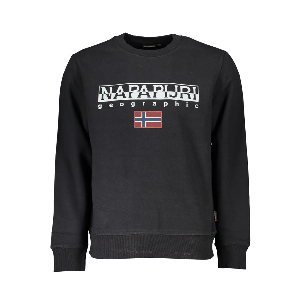 Napapijri Elegant Crew Neck Fleece Sweatshirt