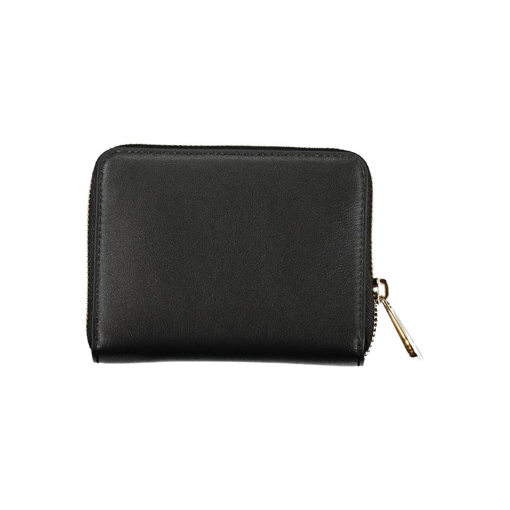 Tommy Hilfiger Elegant Black Multi-Compartment Wallet