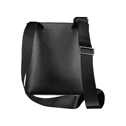 Calvin Klein Eco-Conscious Black Shoulder Bag with Logo