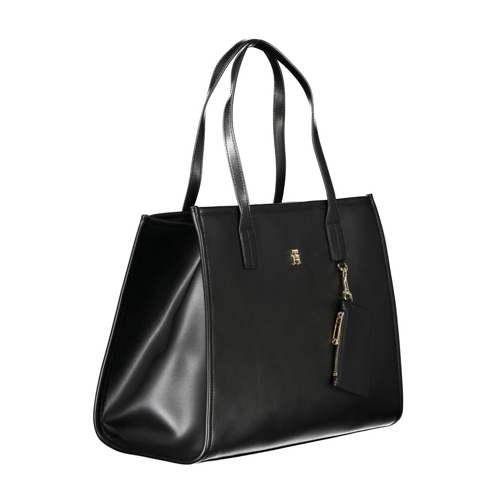 Tommy Hilfiger Black Polyethylene Handbag