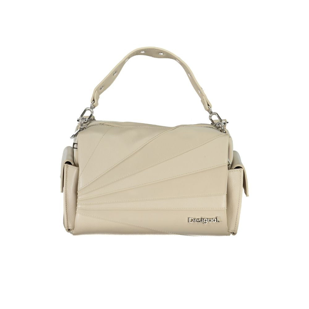 Desigual Beige Polyethylene Handbag