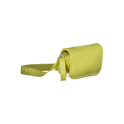 Desigual Yellow Polyethylene Handbag