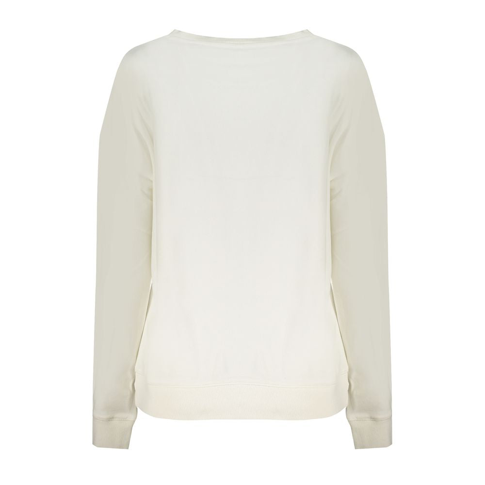 North Sails White Cotton Sweater