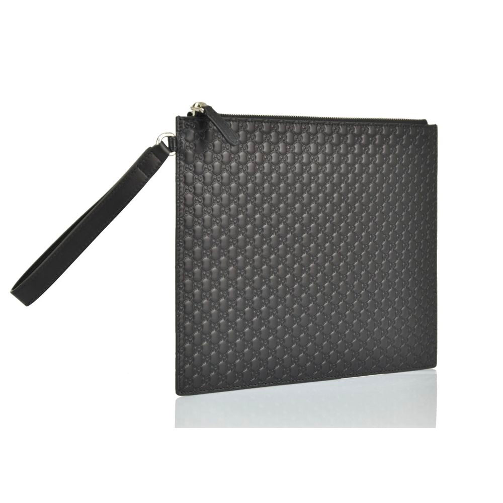 Gucci Sleek Microguccissima Leather Clutch