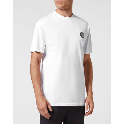 Plein Sport White Cotton Men's T-Shirt