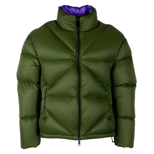 Centogrammi Chic Green Nylon Puffer Jacket