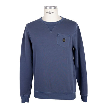 Refrigiwear Blue Cotton Men's Sweater