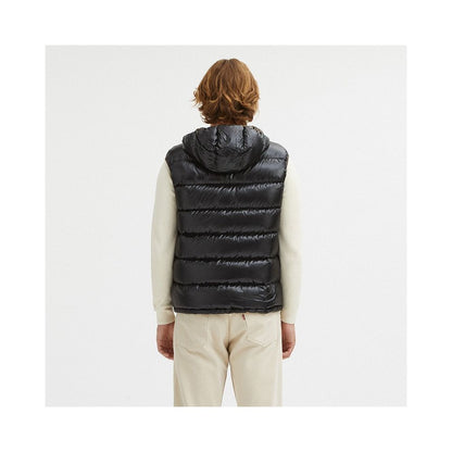 Centogrammi Brown Nylon Men's Reversible Vest