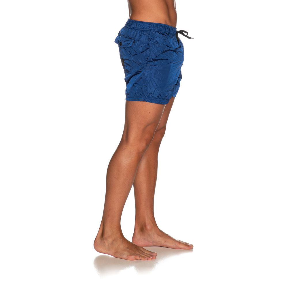 Refrigiwear Blue Beach Escape Swim Shorts