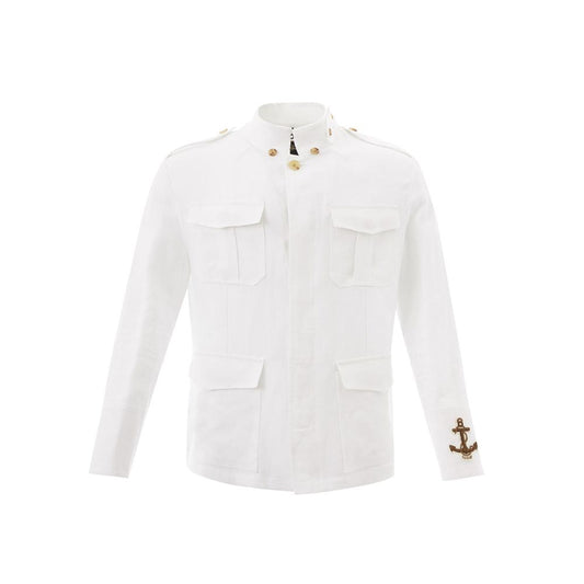 Sealup Pristine White Italian Linen Jacket