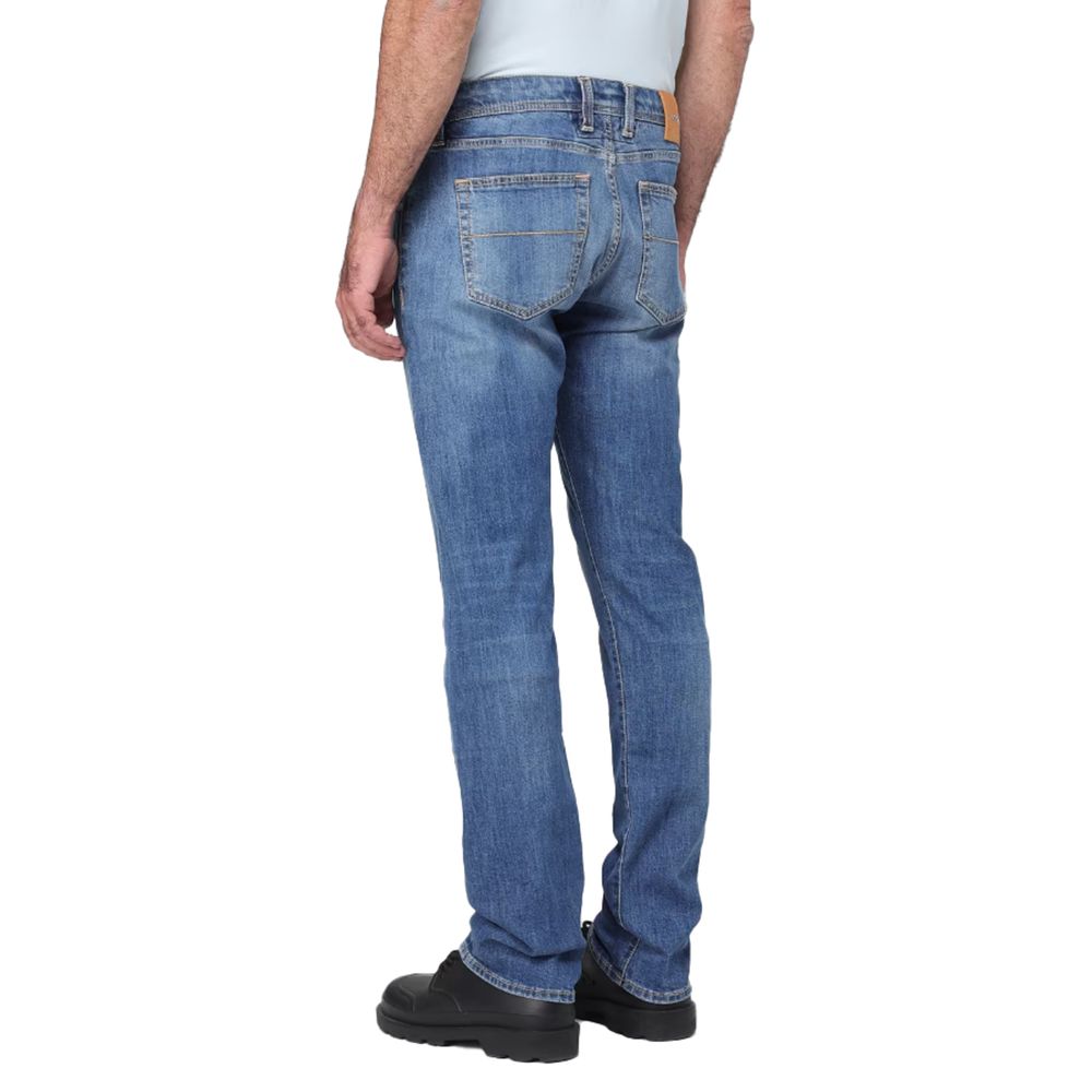 Tramarossa Blue Cotton Men's Jeans