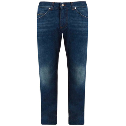 Dolce & Gabbana Blue Cotton Jeans & Pant