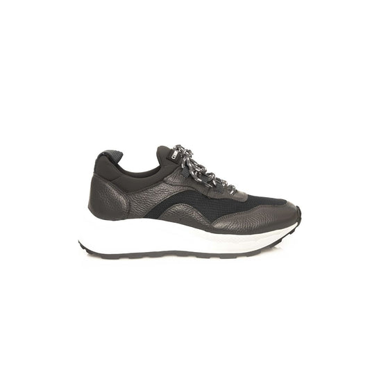 Cerruti 1881 Gray Leather Men's Sneaker