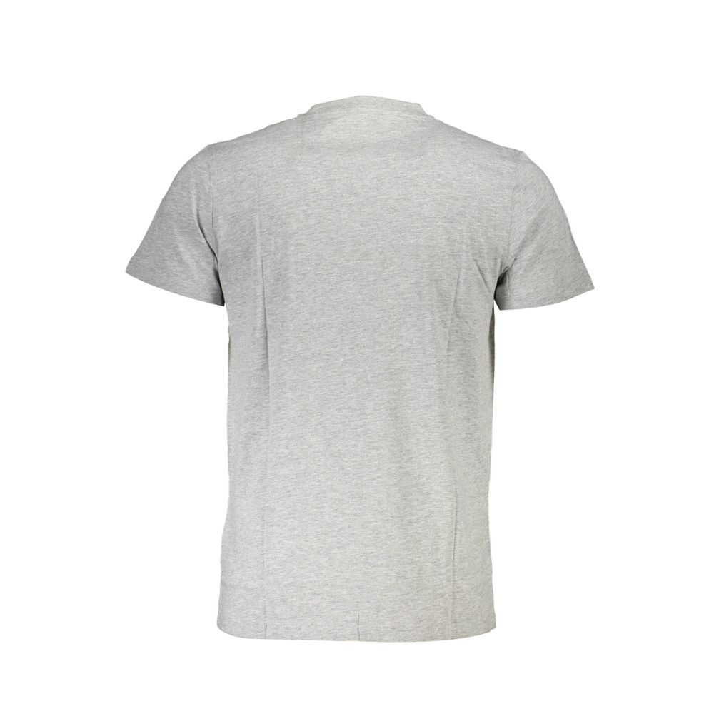 Cavalli Class Gray Cotton T-Shirt