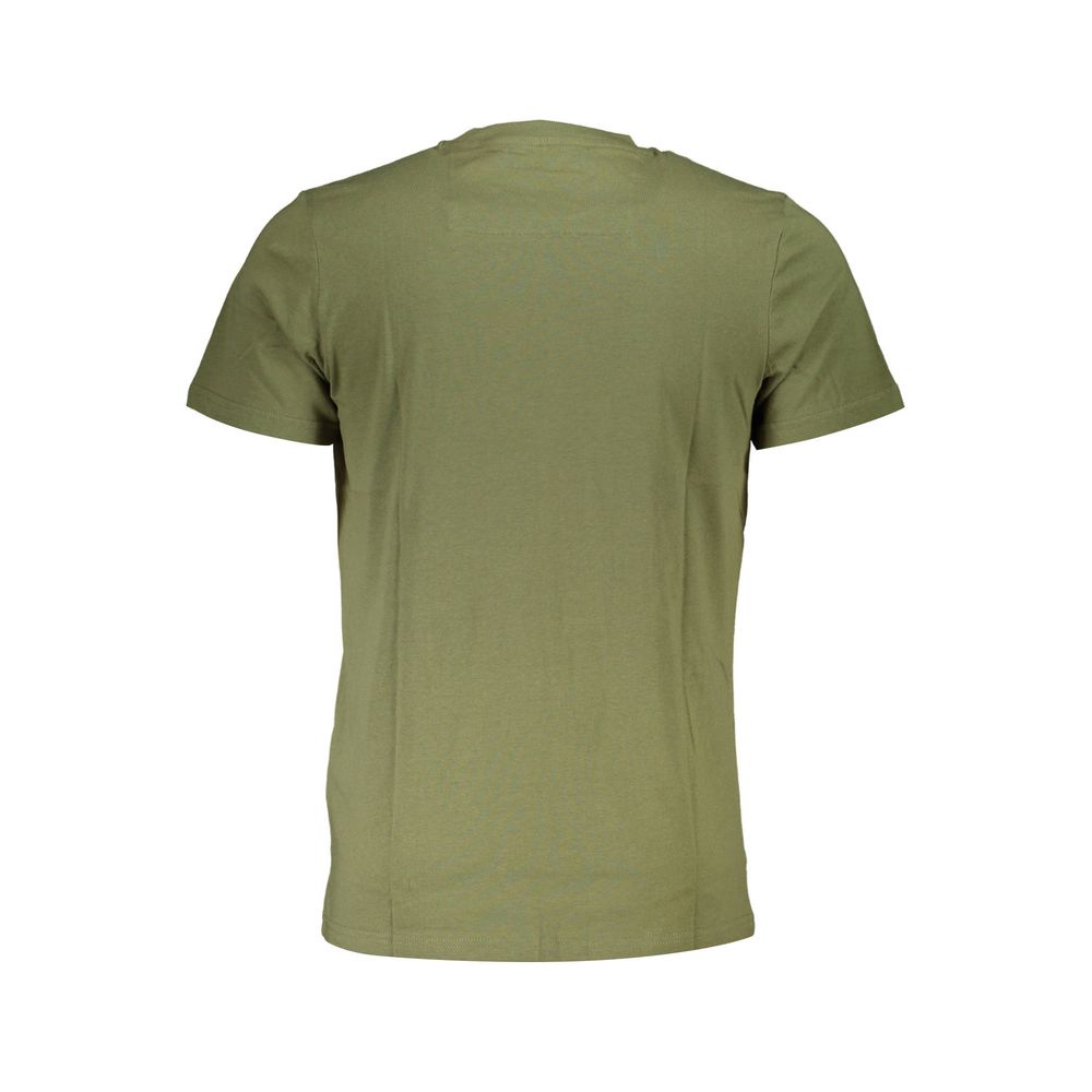 Cavalli Class Green Cotton T-Shirt