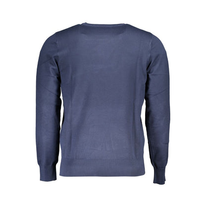 U.S. Grand Polo Blue Nylon Sweater