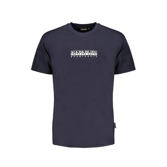 Napapijri Blue Cotton T-Shirt