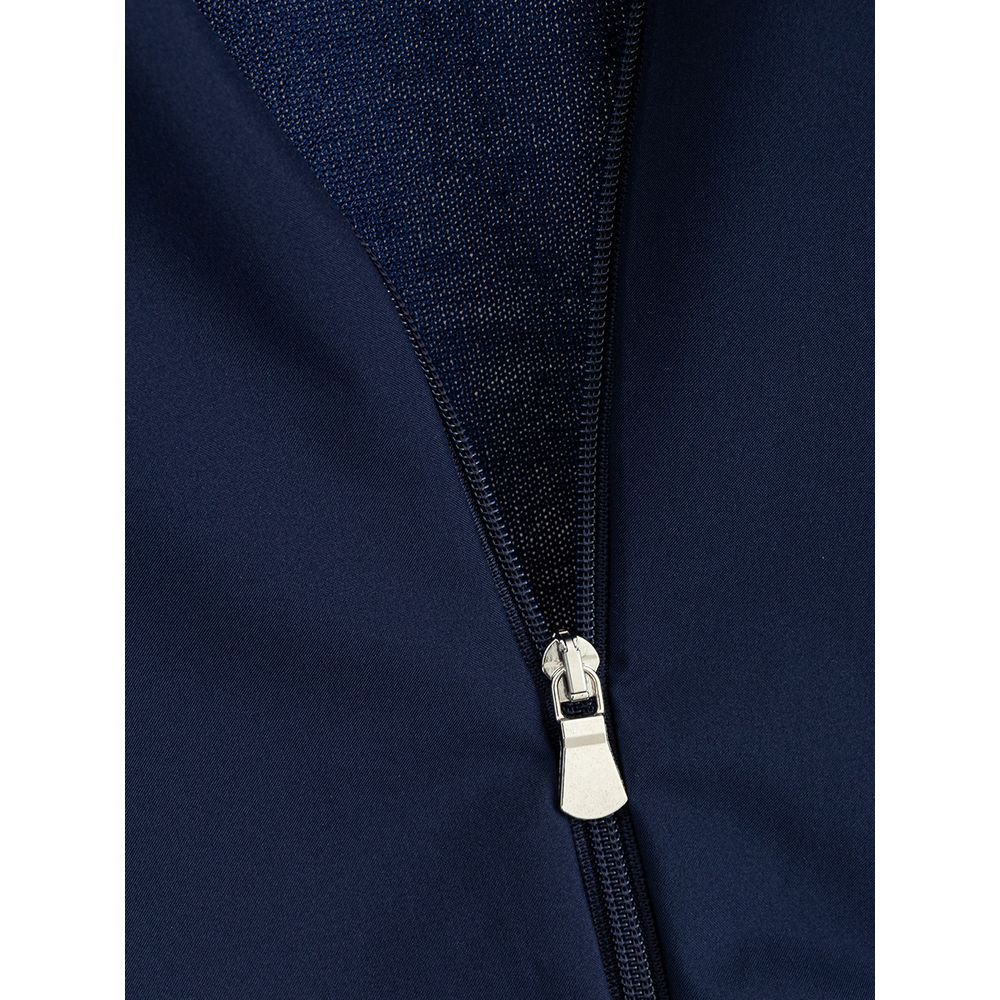 Gran Sasso Elegant Blue Wool Cardigan for Men