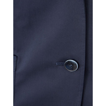 Lardini Elegant Blue Cotton Jacket