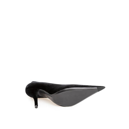 Balenciaga Elegant Velvet Black Pumps