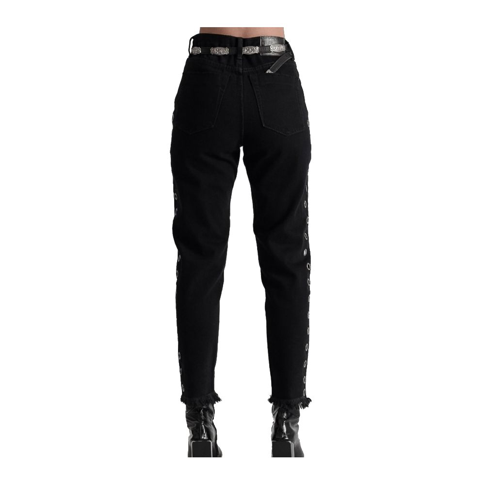 One Teaspoon Black Cotton Jeans & Pant