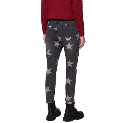 One Teaspoon Gray Cotton Women's Jean