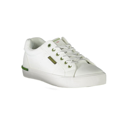 Carrera White Polyester Sneaker