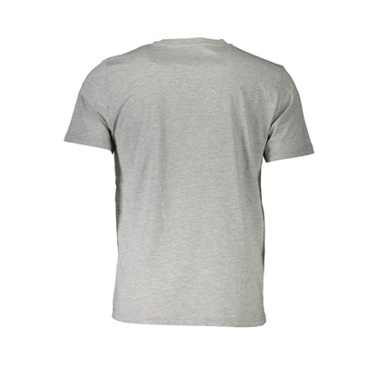 North Sails Gray Cotton Men T-Shirt