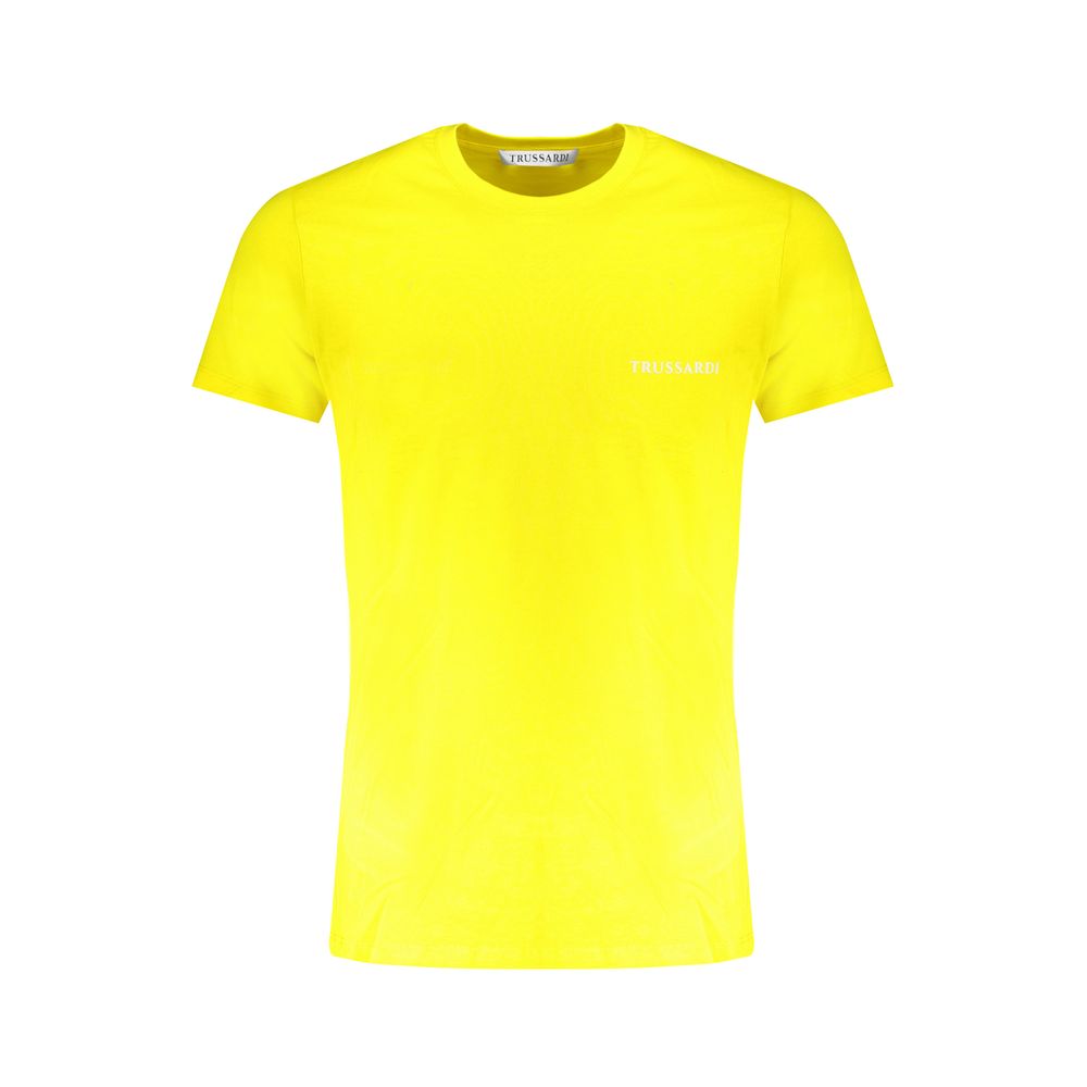 Trussardi Yellow Cotton T-Shirt