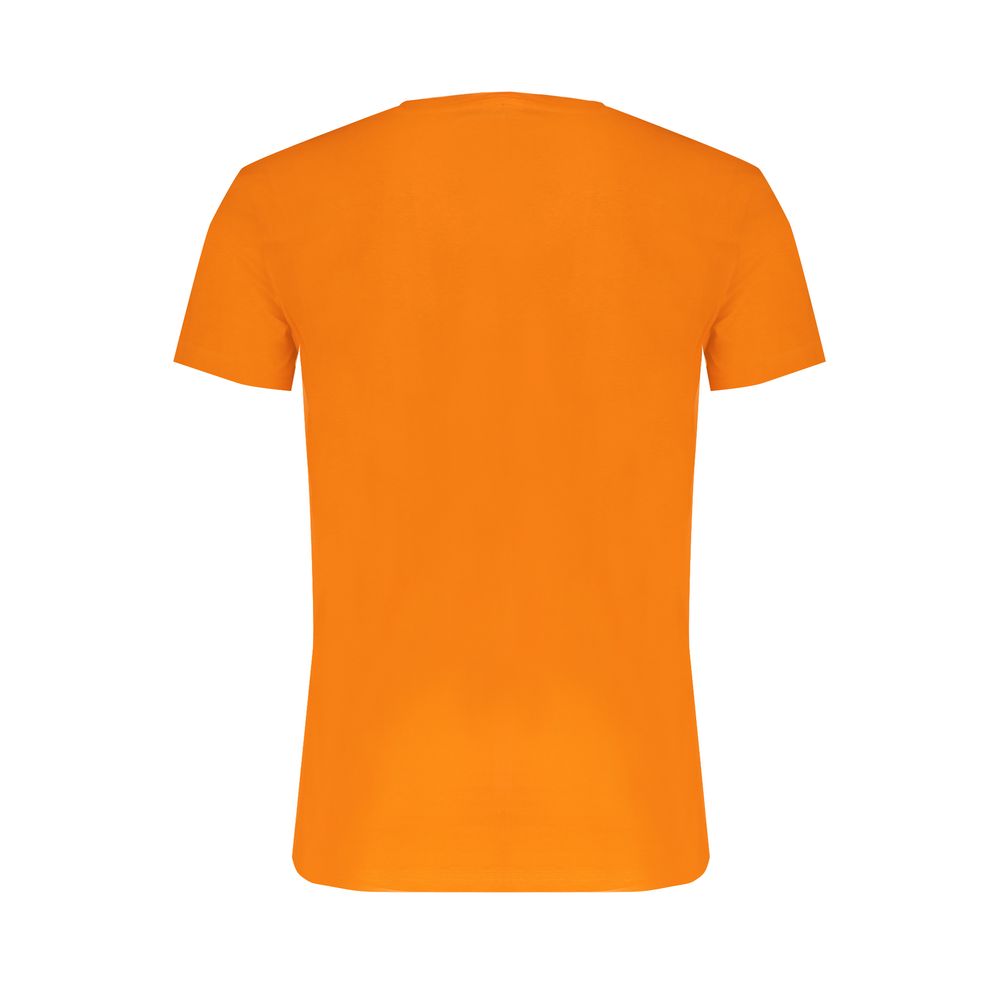 Trussardi Orange Cotton T-Shirt