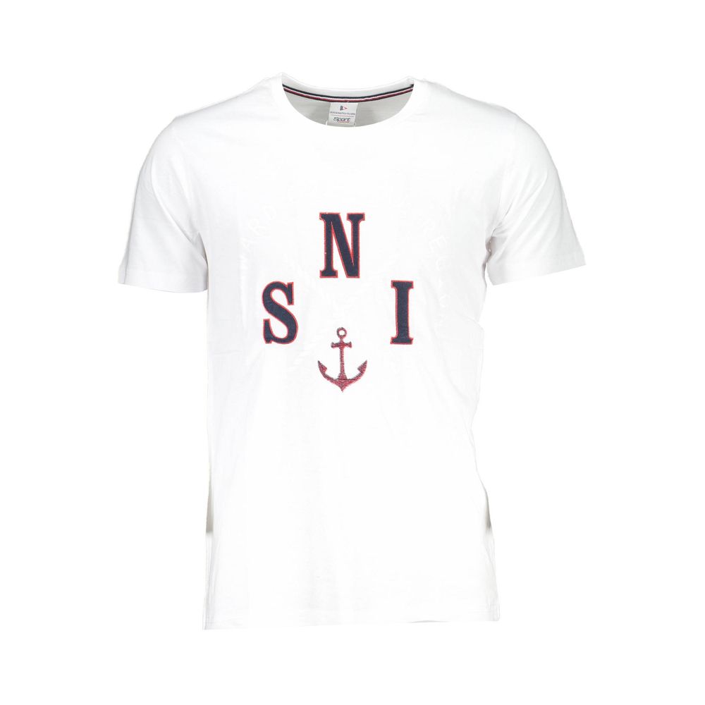 Scuola Nautica White Cotton T-Shirt