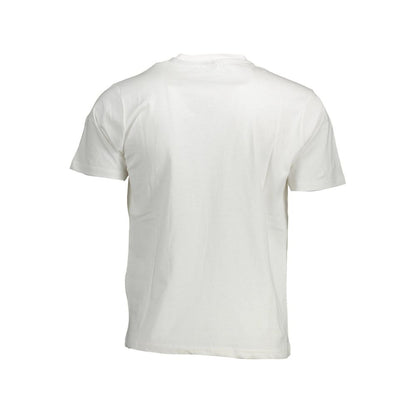 North Sails White Cotton Men T-Shirt