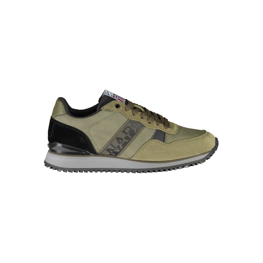 Napapijri Contemporary Green Laced Sneakers