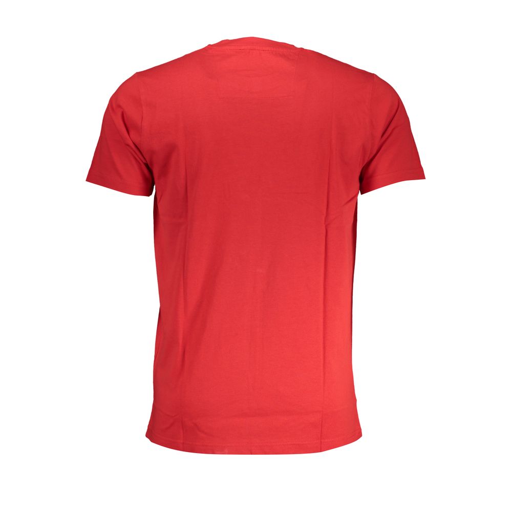 Cavalli Class Red Cotton T-Shirt