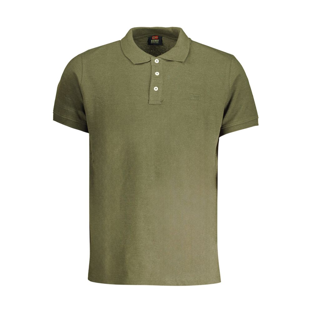 Norway 1963 Green Cotton Polo Shirt