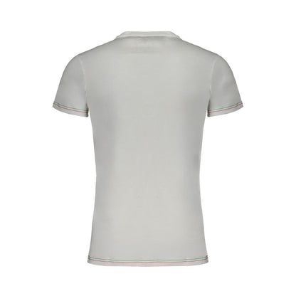 Aeronautica Militare White Cotton T-Shirt