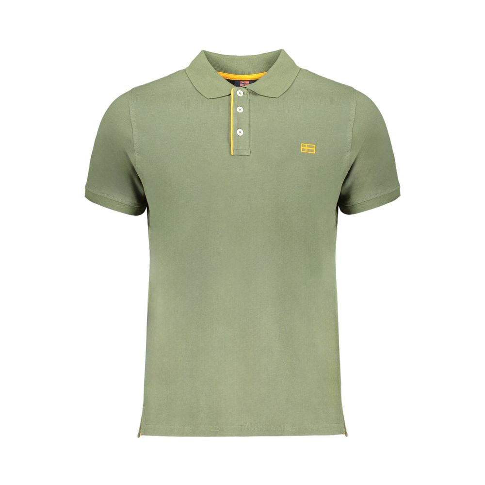 Norway 1963 Green Cotton Polo Shirt