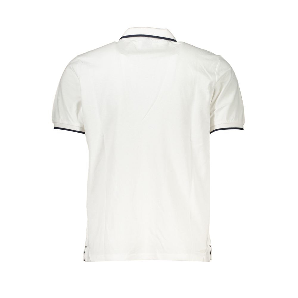 North Sails White Cotton Polo Shirt