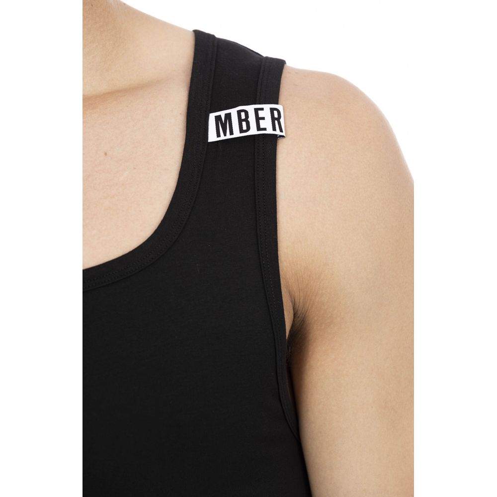 Bikkembergs Black Cotton Men's Tank Top