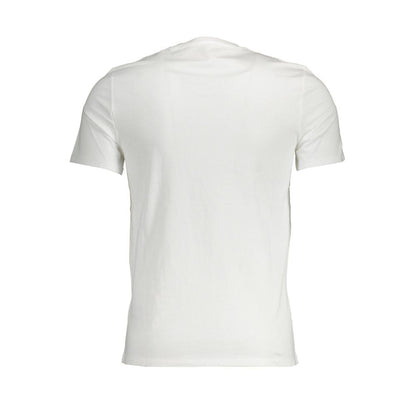 Guess Jeans White Cotton Men T-Shirt