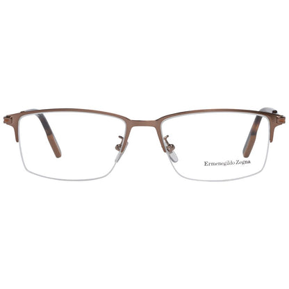 Ermenegildo Zegna Bronze Men Optical Frames